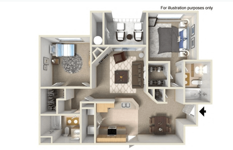 C Mannheim 1040 SF R at Casoleil, San Diego, 92154
